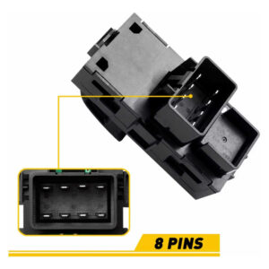 Botan Eleva Vidrios Para Silverado Avalanche Tahoe 07/14
