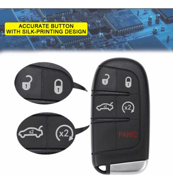 Control De Alarma Y Llave Grand Cherokee 2014-2019 - Imagen 2