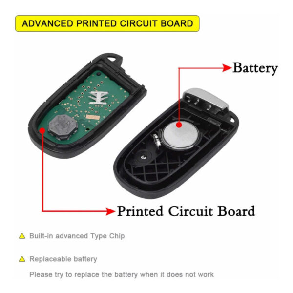 Control De Alarma Y Llave Grand Cherokee 2014-2019 - Imagen 3