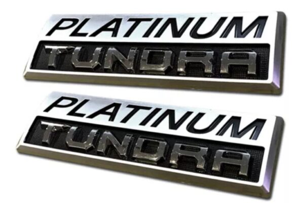 Emblema Toyota Tundra Platinium 2014/2021 - Imagen 2