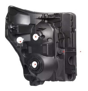 Faros Black Ford SÃºper Duty Por Par En 350 Vrds - Imagen 2