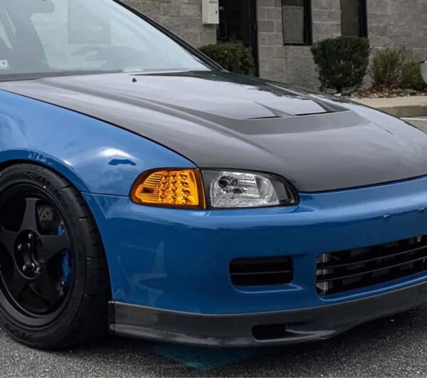Faros + Cruce Para Honda Civic 2p 3p 91/96 - Imagen 3