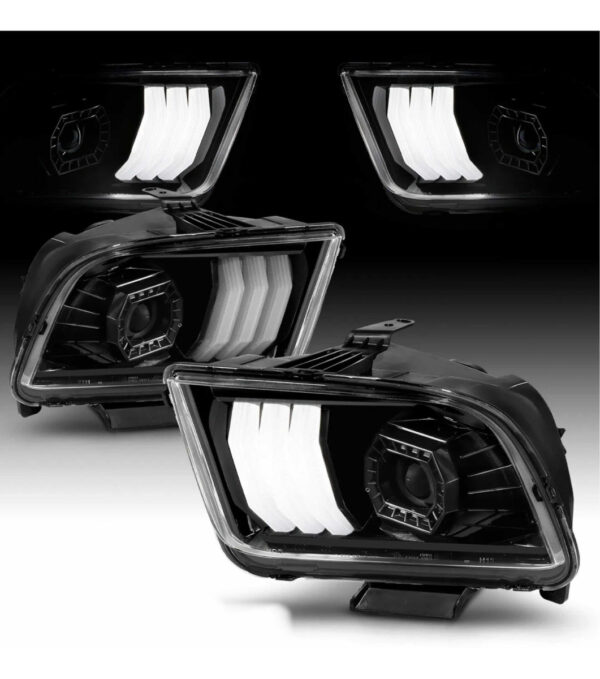 Faros De Ford Mustang 2005/2009