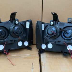 Faros De Tahoe Fondo Negro Led Por Par
