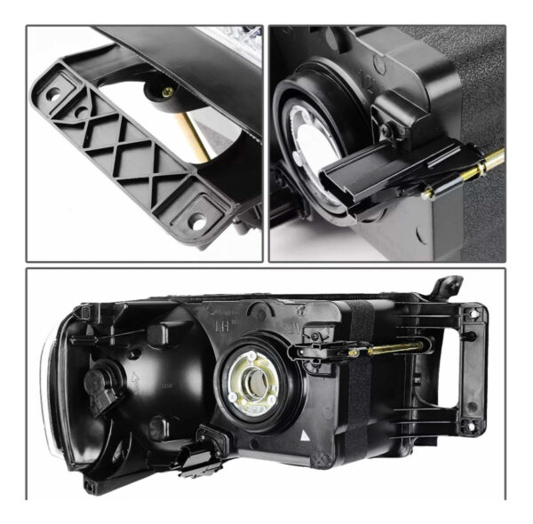 Faros Dodge Ram 2002 Al 2005 En 80 Vrds Cada Uno - Imagen 2