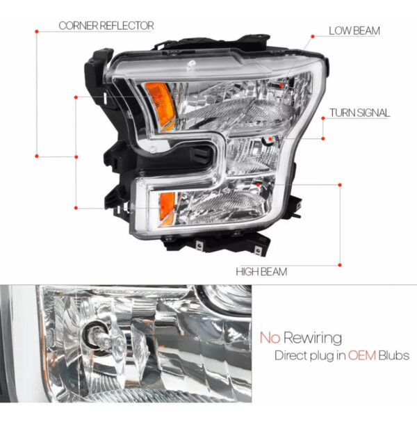 Faros Ford F150 2015/2017 - Imagen 4