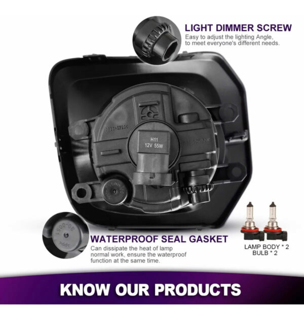 Faros Neblina Toyota Tacoma 206/2021 - Imagen 3