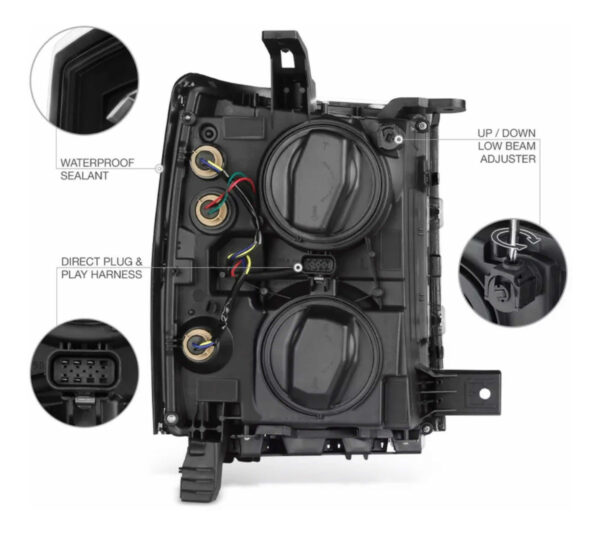 Faros Para Silverado 2014/2015 - Imagen 4