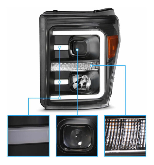 Faros Para Super Duty 2011 2016 - Imagen 4