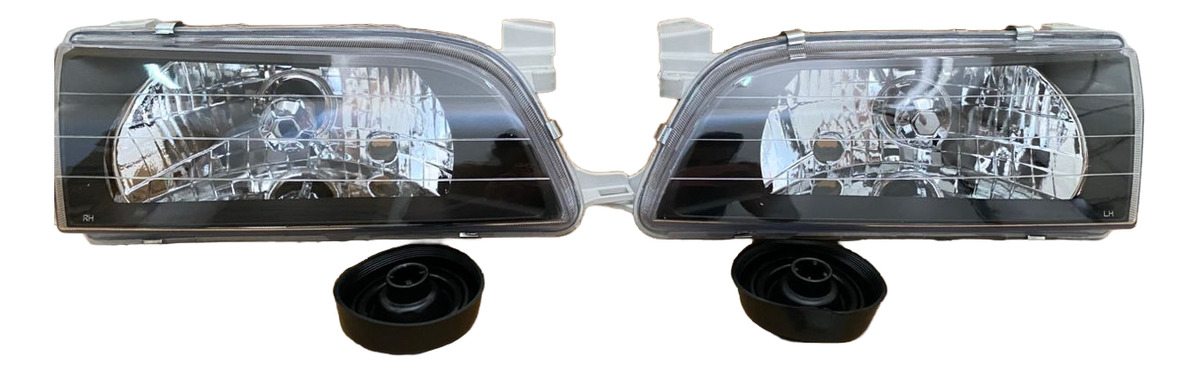 Faro+Cruce Corolla Baby Camry Fondo Negro1994-1999