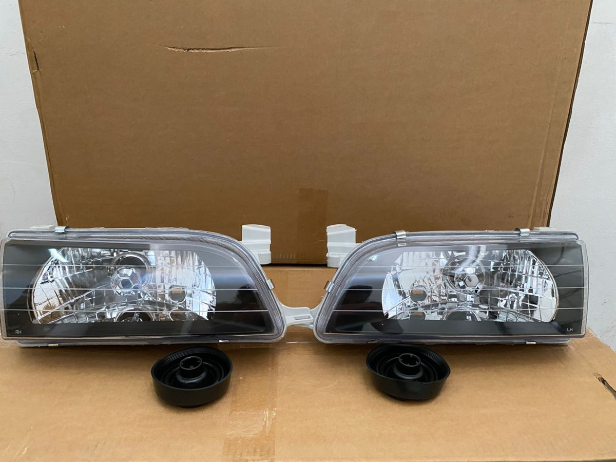 Faro+Cruce Corolla Baby Camry Fondo Negro1994-1999 - Imagen 3