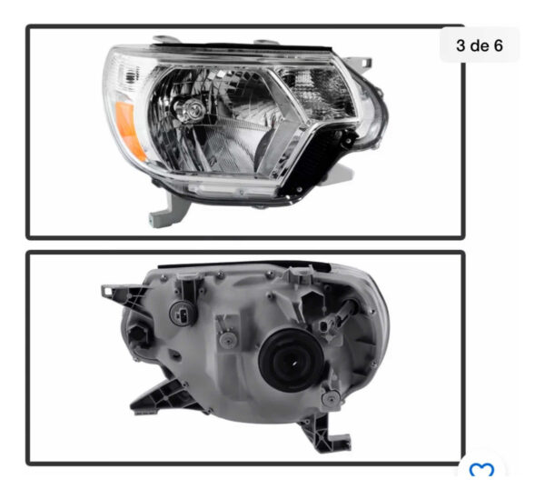 Faros Toyota Tacoma 2012/2015 C/u 140 Vrds - Imagen 7