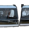 Juego De Faros Ford Bronco Fondo Negro 1992/1999