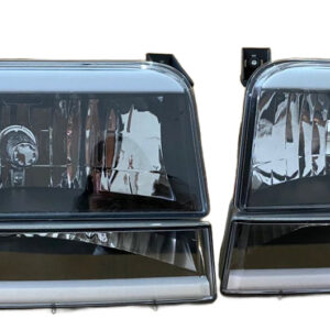 Juego De Faros Ford Bronco Fondo Negro 1992/1999