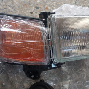 Juego De Faros+cruce De Toyota Starlet 90/93
