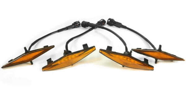 Luces Led Grill Parrilla Para Toyota 4runner Ambar 40 Vrds