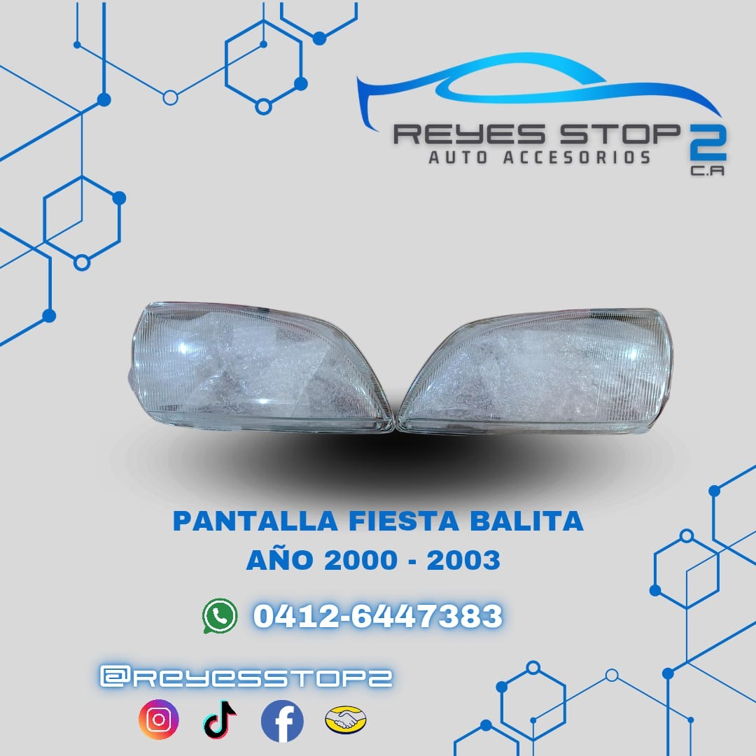 Pantalla Faro Fiesta Balita 2000-2003 - Imagen 3
